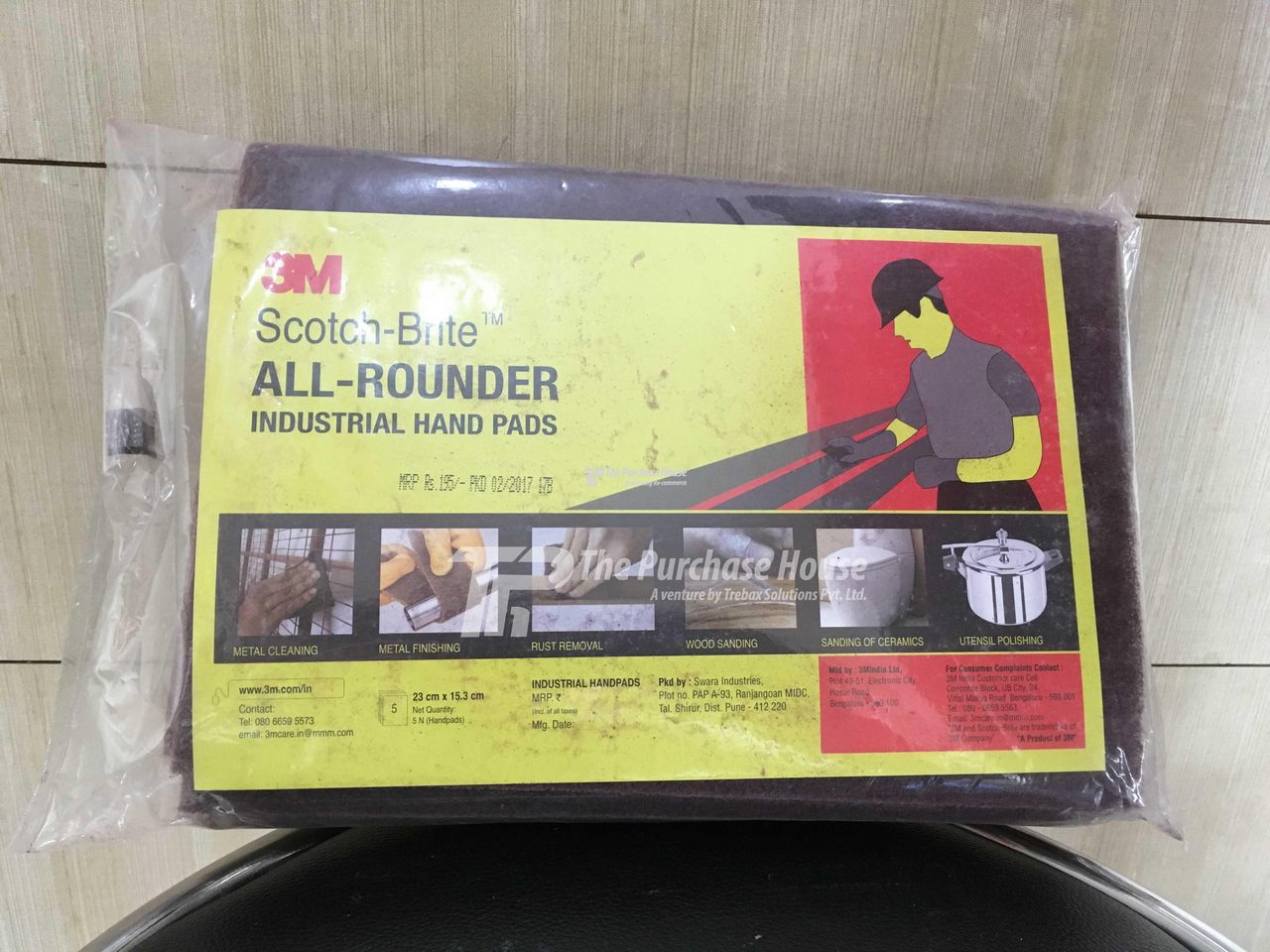 INDUSTRIAL HAND PAD