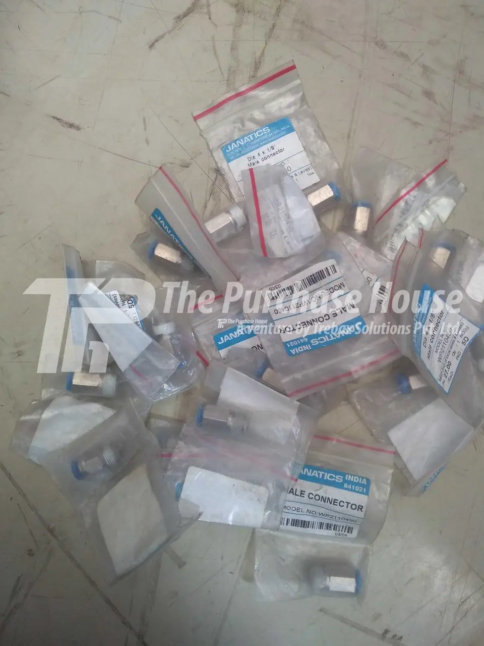 PNEUMATIC MALE CONNECTOR