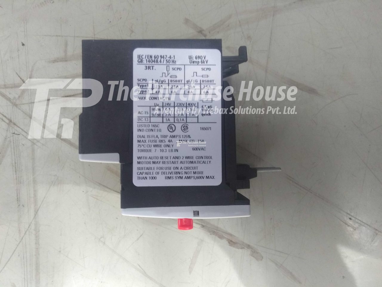 OVER LOAD RELAY