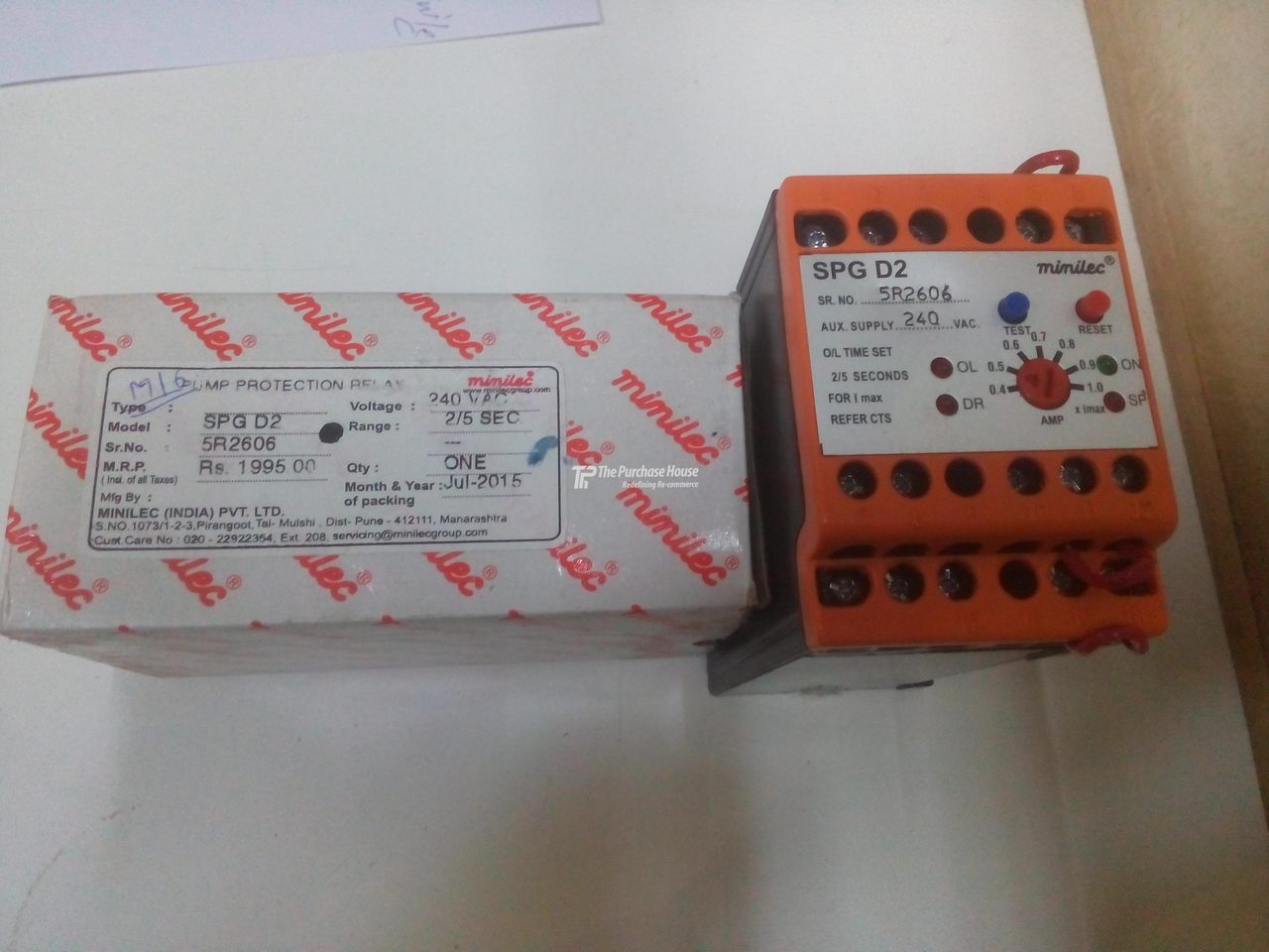 OVERLOAD PROTECTION RELAY