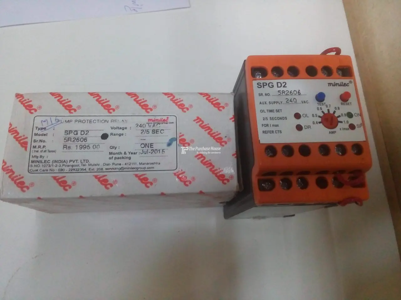 OVERLOAD PROTECTION RELAY