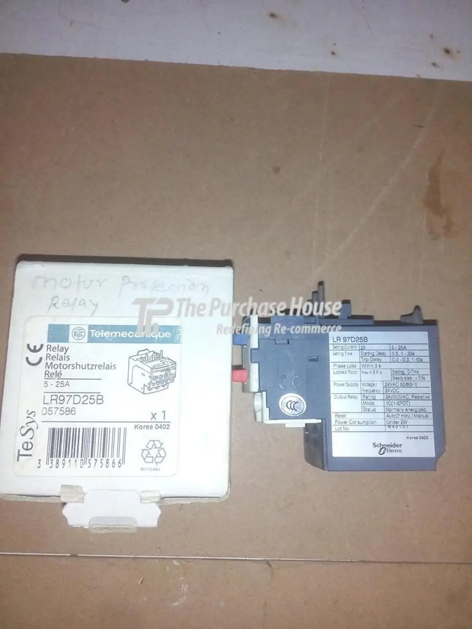 ELECTRONIC MOTOR PROTECTION RELAY