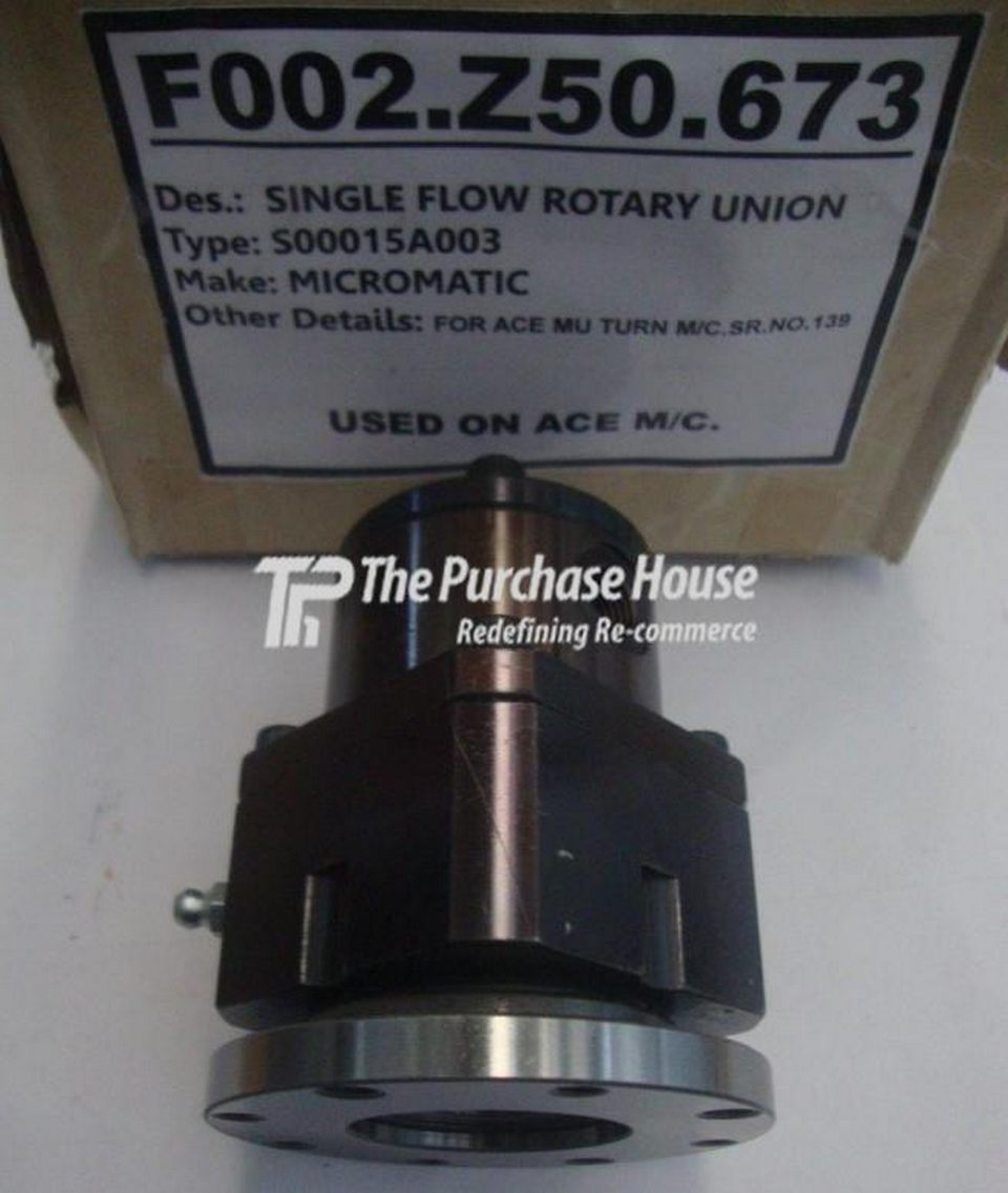 SINGLE FLOW ROTARY UNION