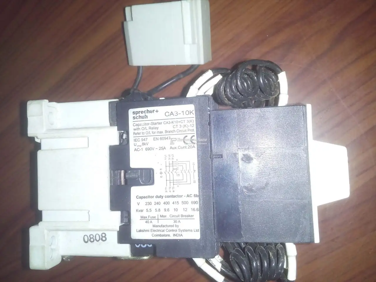 CAPACITOR DUTY CONTACTOR