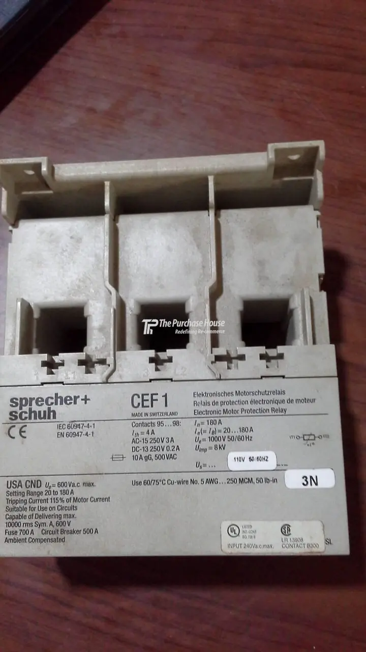 ELECTRONIC MOTOR PROTECTION RELAY