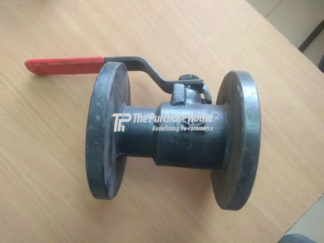 CI FLANGED END BALL VALVE