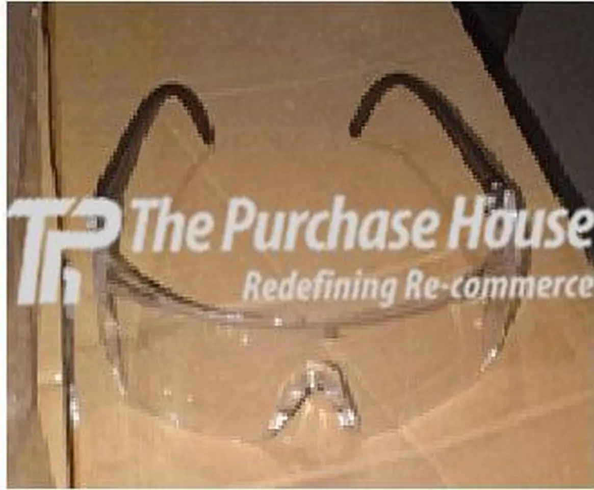 SAFETY GLASS WITH CLEAR LENS HARDCOAT