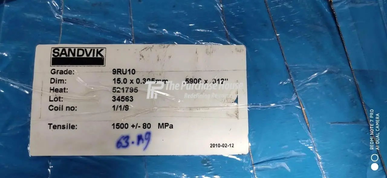 COLD ROLLED STAINLESS STEEL STRIP