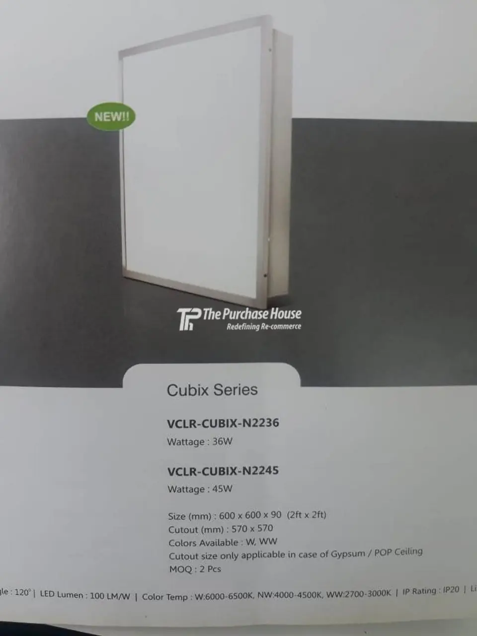 LED CELLING FLUSH LIGHT