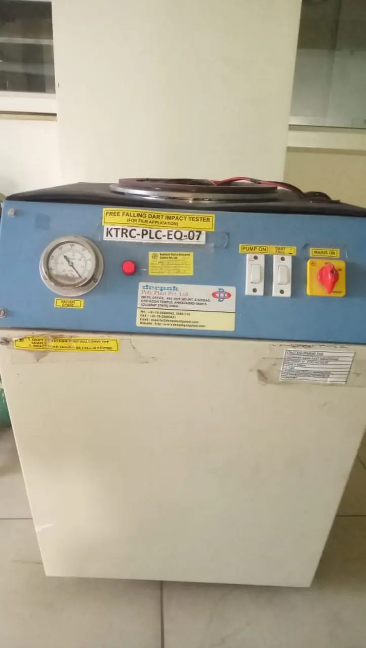 Free Falling Dart Impact Tester for Plastic Films