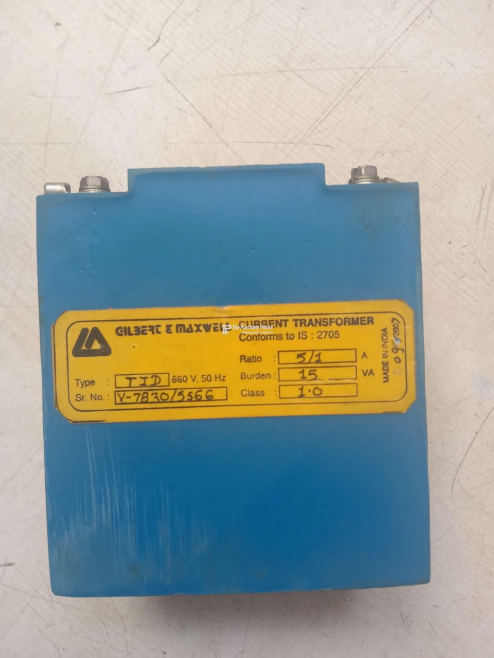 WOUND PRIMARY CURRENT TRANSFORMER