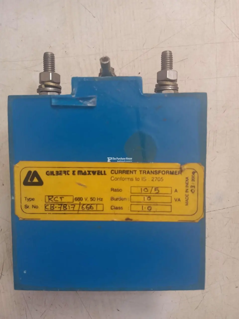 WOUND PRIMARY CURRENT TRANSFORMER