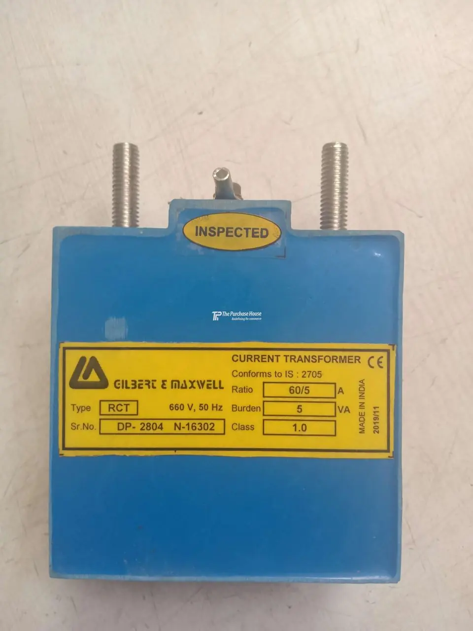 WOUND PRIMARY CURRENT TRANSFORMER