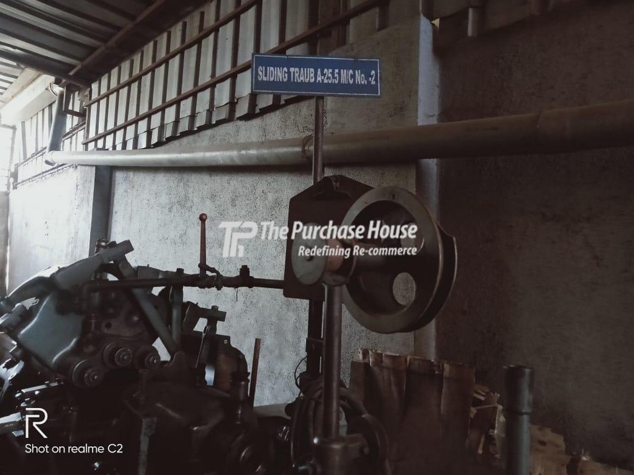 SLIDING HEAD TRAUB MACHINE