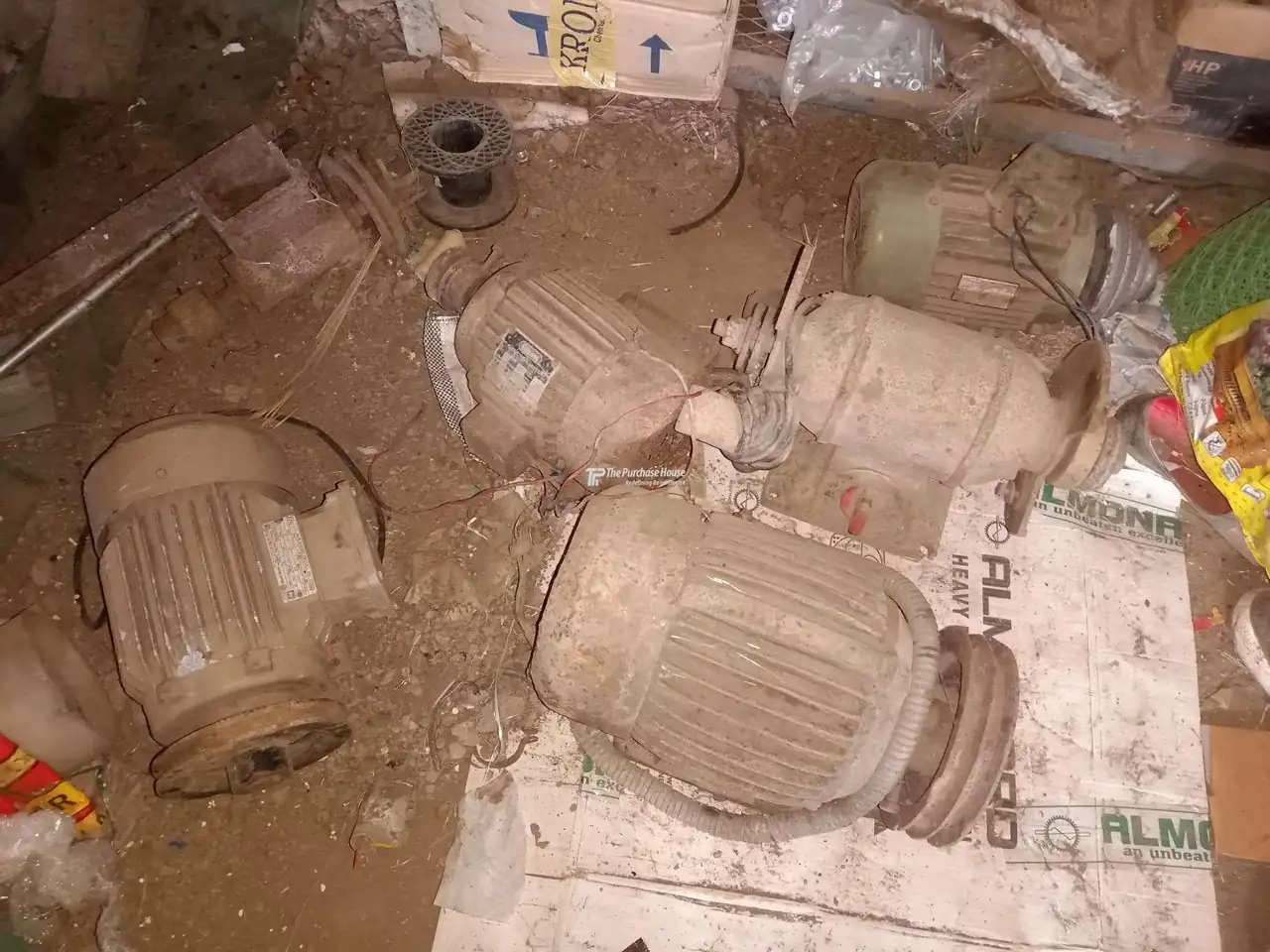 INDUCTION MOTOR & BASE GRINDER MOTOR