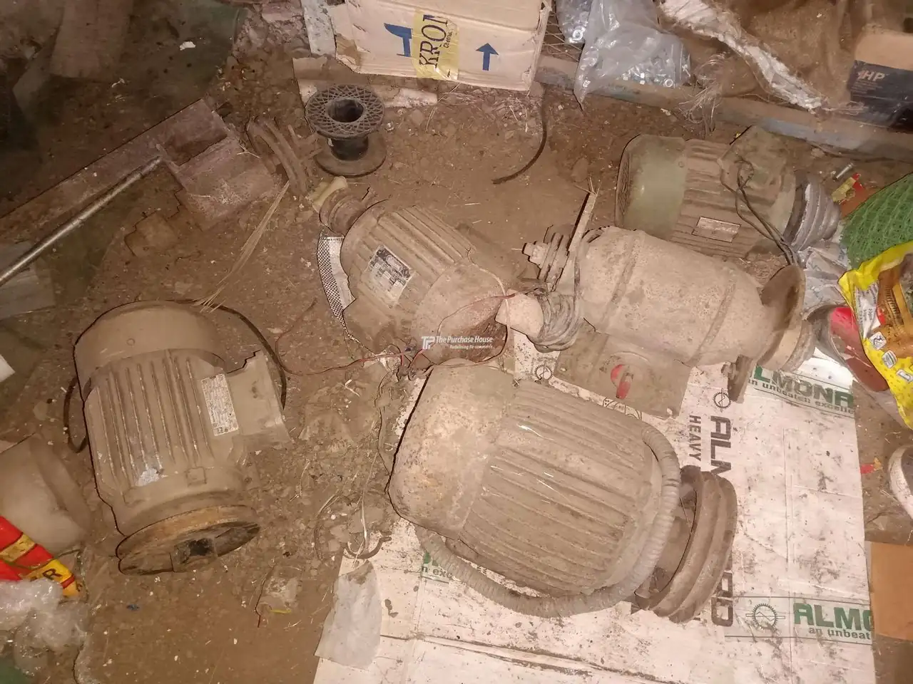 INDUCTION MOTOR & BASE GRINDER MOTOR