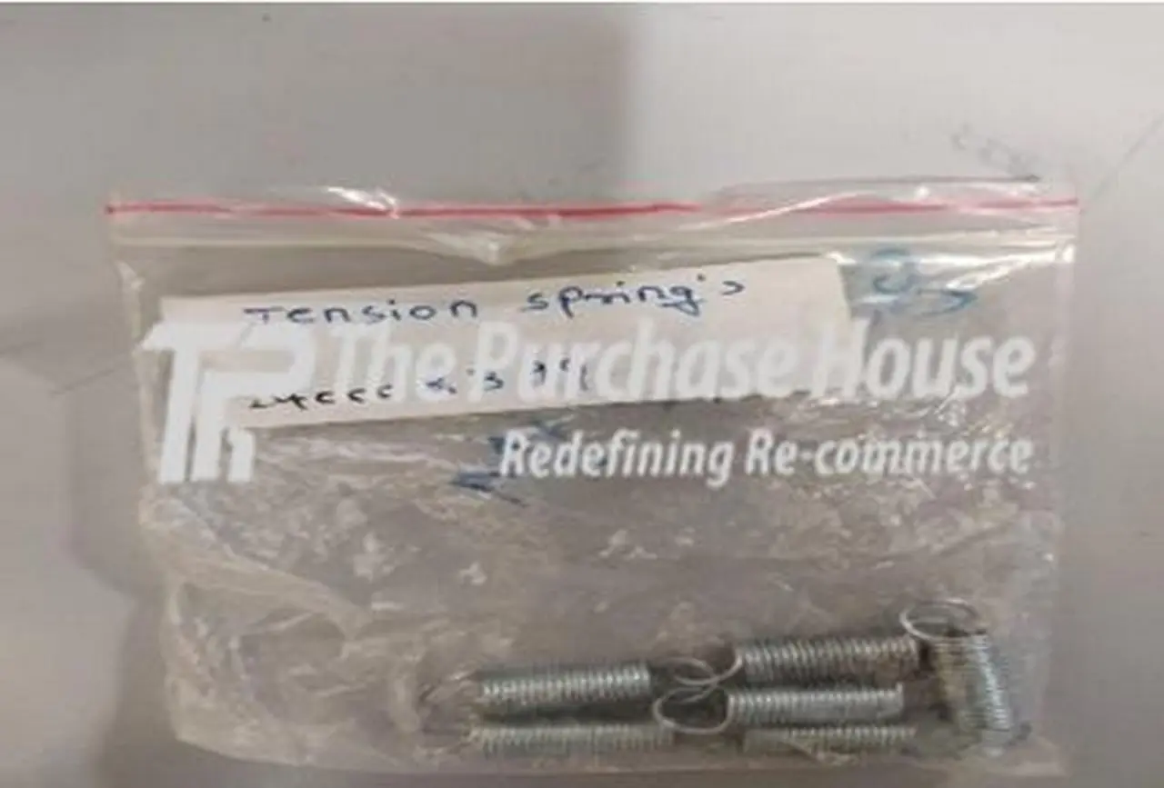 STRAPPING MACHINE TENSION SPRING