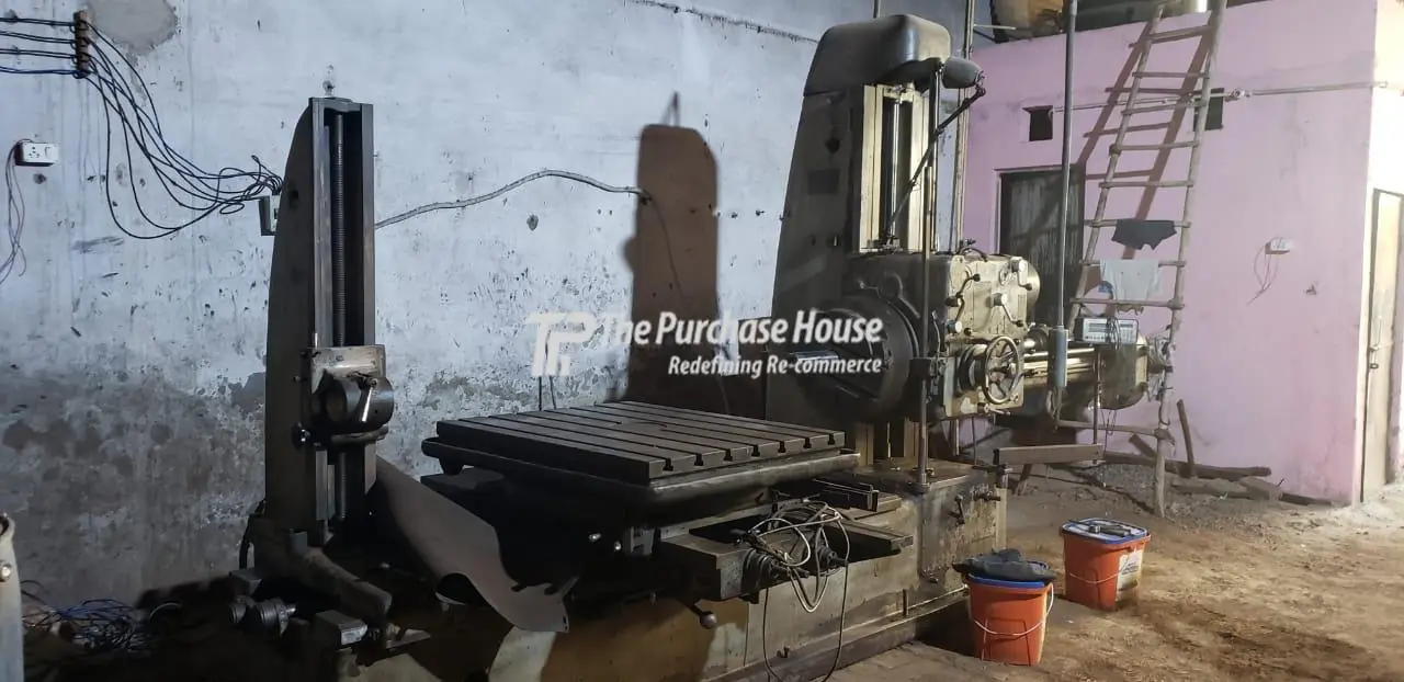 Horizontal Boring Machine for Large Metal Components