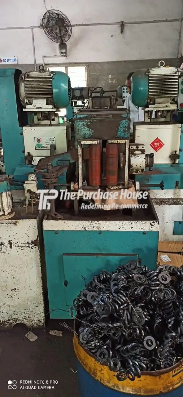 DUPLEX SURFACE GRINDER MACHINE
