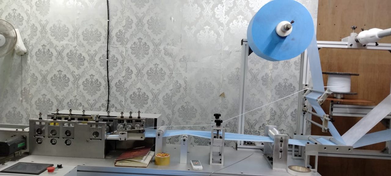 FACE MASK MAKING MACHINE