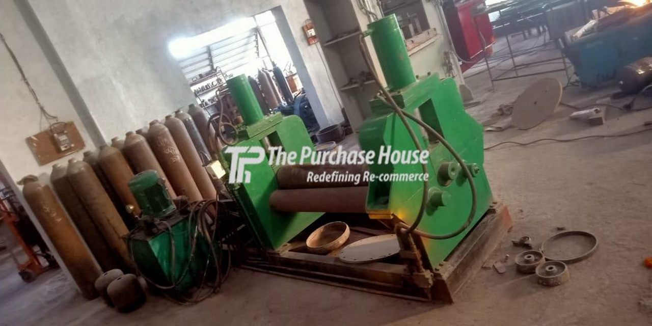 HYDRAULIC PLATE ROLLING MACHINE