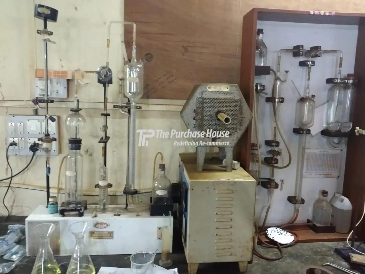 CARBON & SULPHUR APPARATUS
