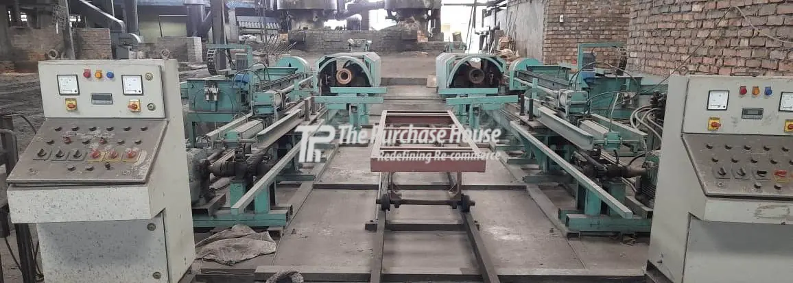 Centrifugal Casting Machine Setup for Metal Components