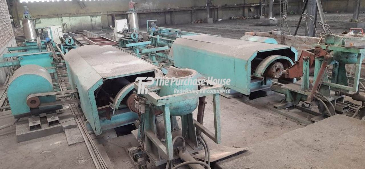 CENTRIFUGAL CASTING MACHINE SETUP