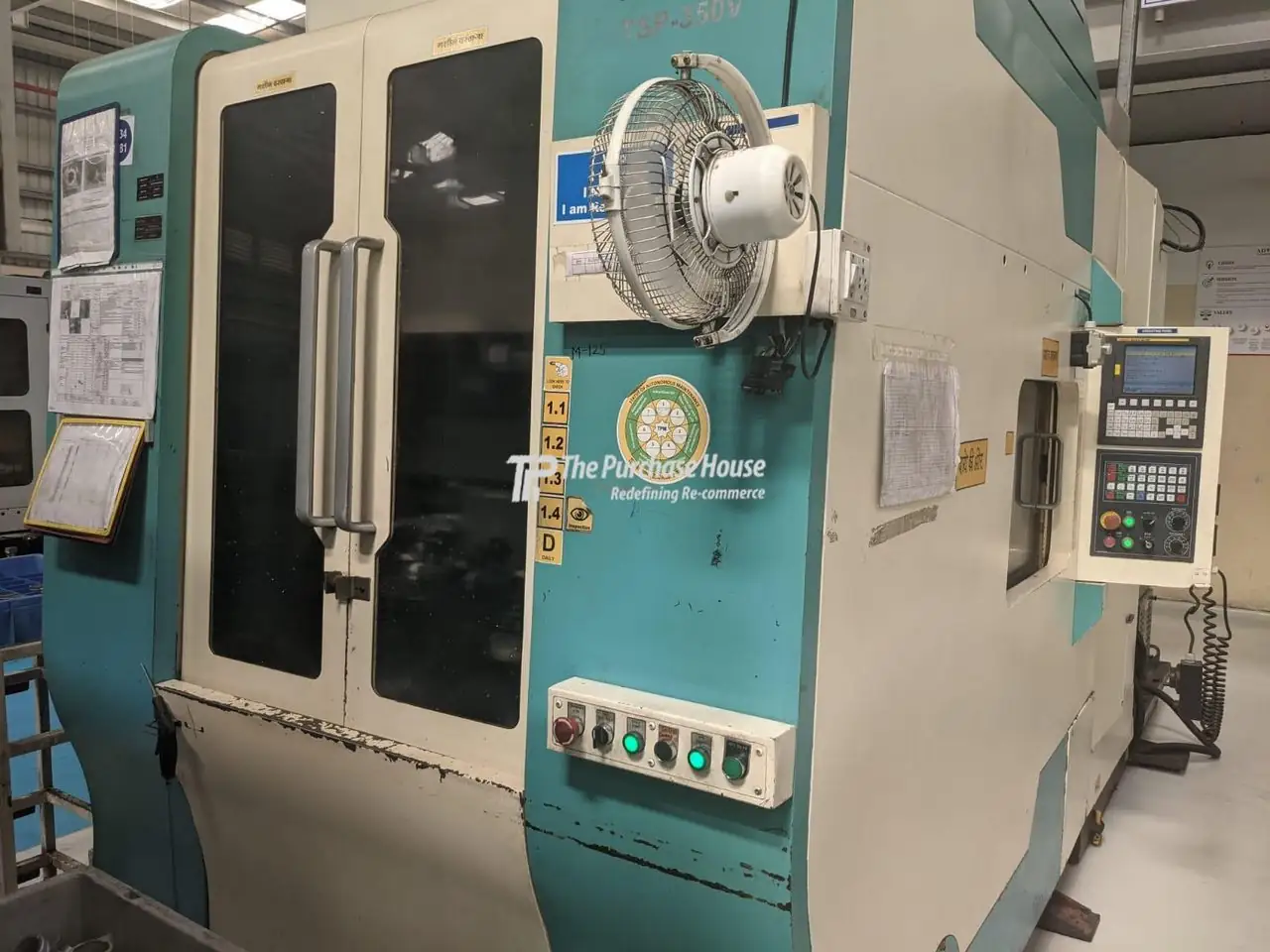 VERTICAL MACHINING CENTER WITH AUTOMATIC PALLET CHANGER (VMC)