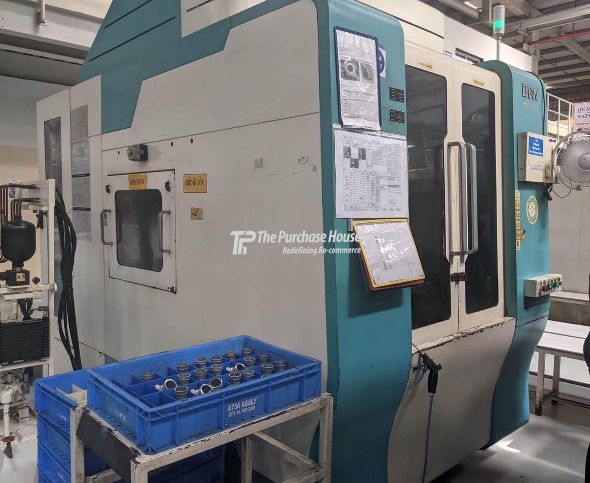 DOUBLE SPINDLE HIGH SPEED AUTOMATIC PALLET CHANGER VERTICAL MACHINING CENTER