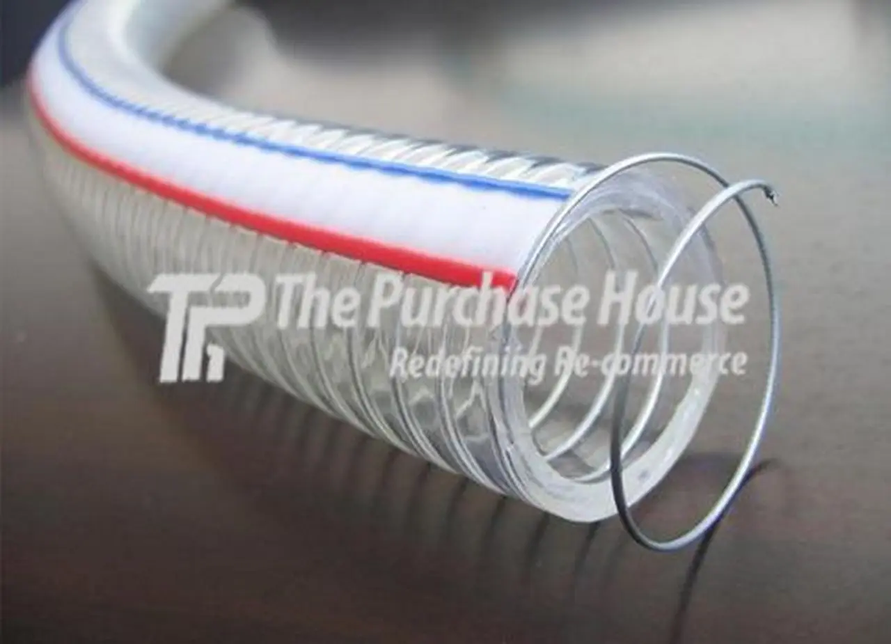 TRANSPARENT PVC THUNDER HOSE PIPE