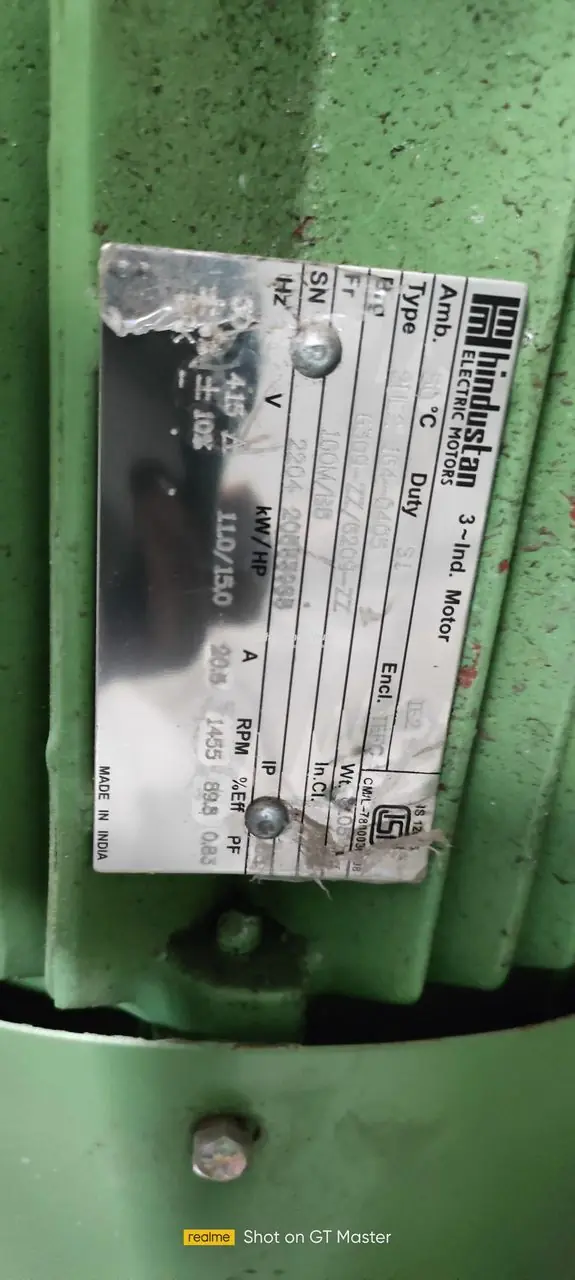 SQUIRREL CAGE INDUCTION MOTOR