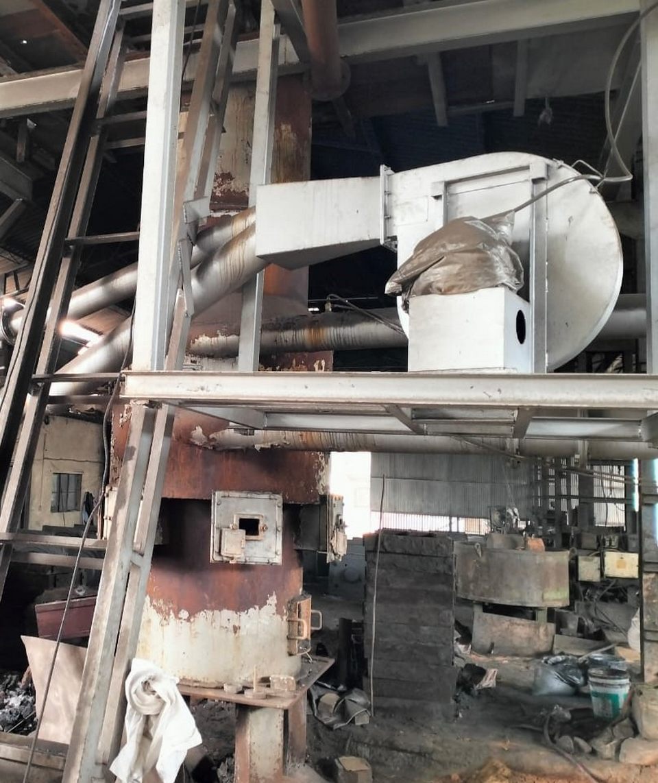 CUPOLA COAL FIRED FURNACE