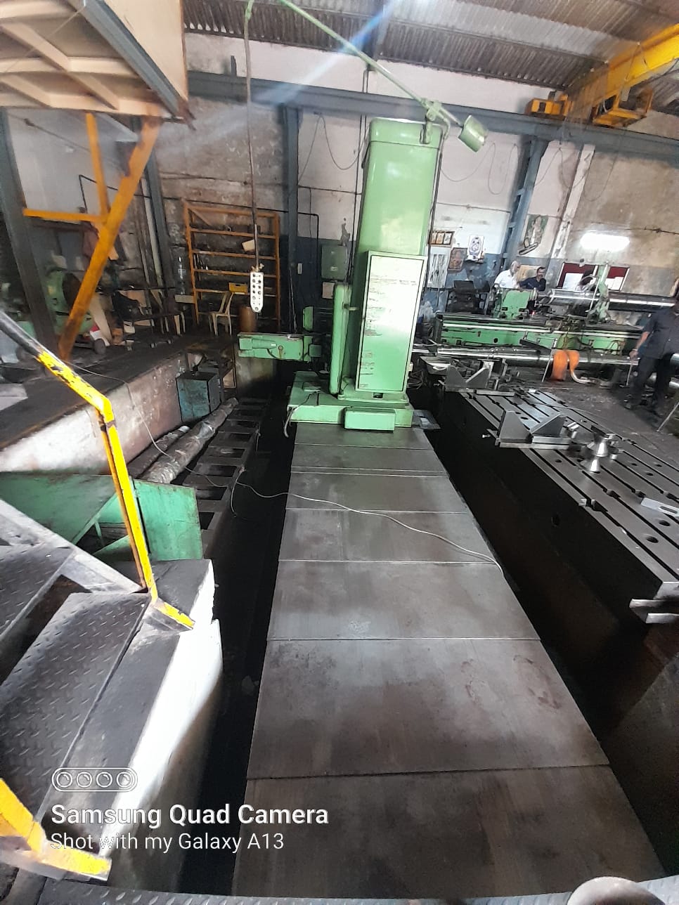 FLOOR BORING MACHINE