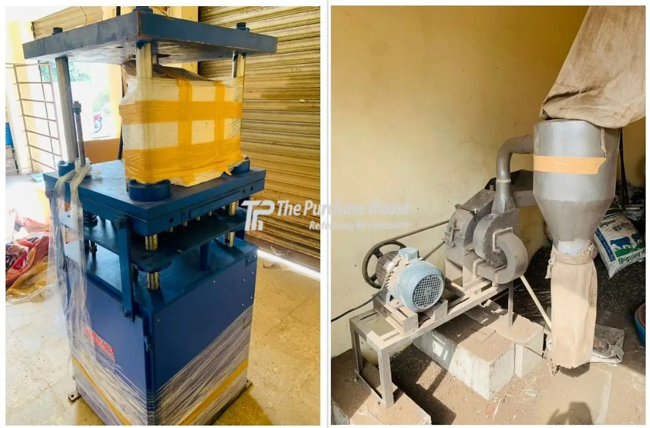 Cow Dung Diya and Dhoop Stick Plant for Production