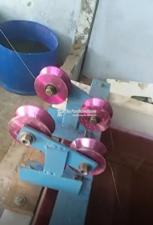 GI wire coating plant for galvanized steel wire production