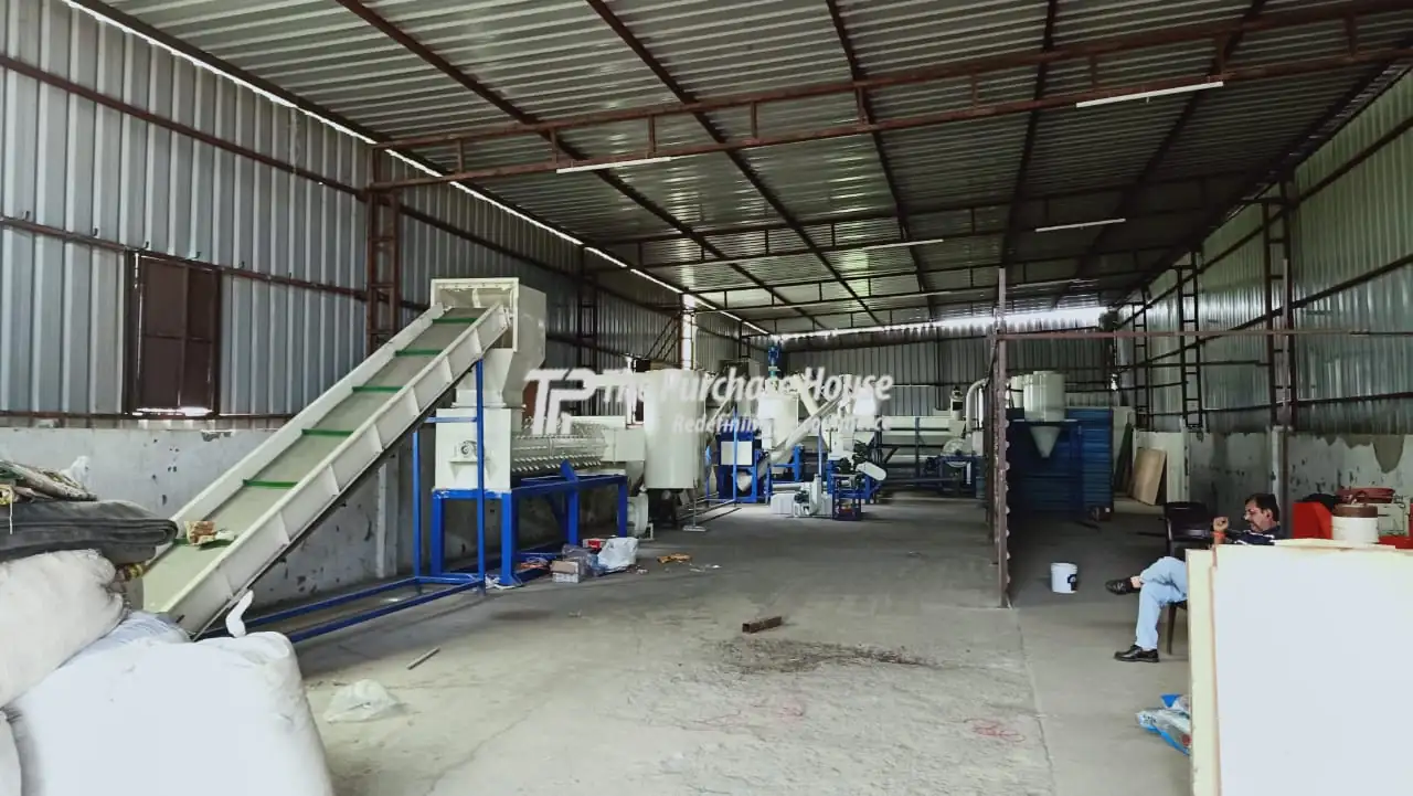 Crushing and hot washing plant for sand and gravel production