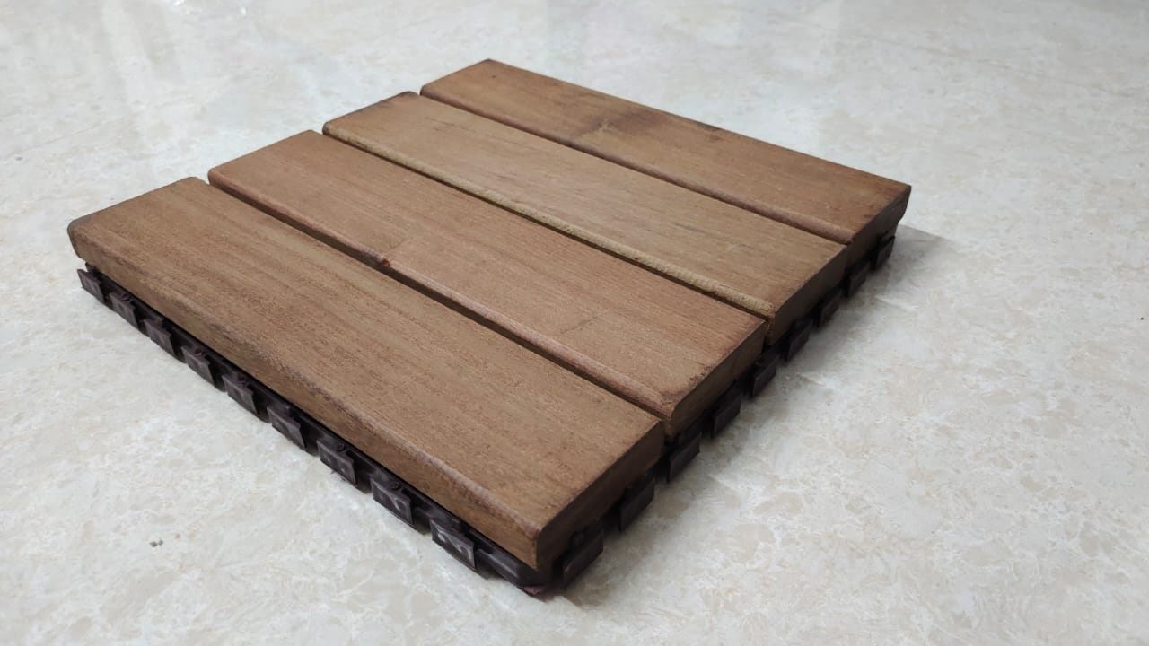 IPE WOOD DECK TILE