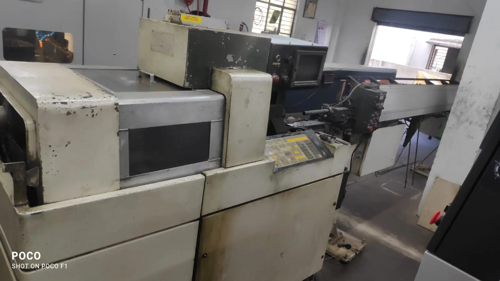 CNC Sliding Head Machine Industrial Use