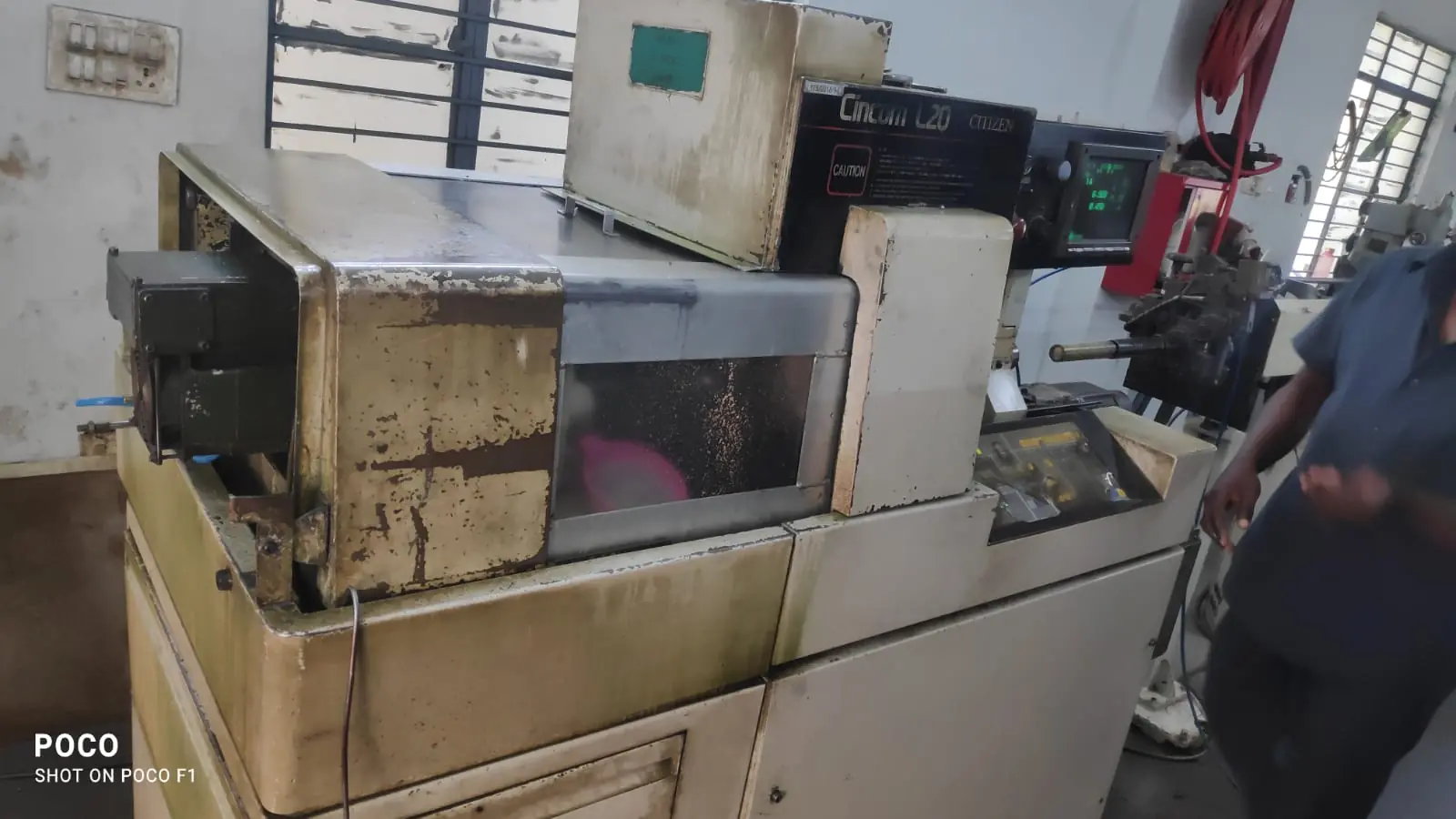 CNC Sliding Head Machine Industrial Use