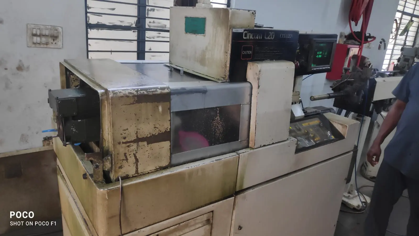 CNC Sliding Head Machine Industrial Use