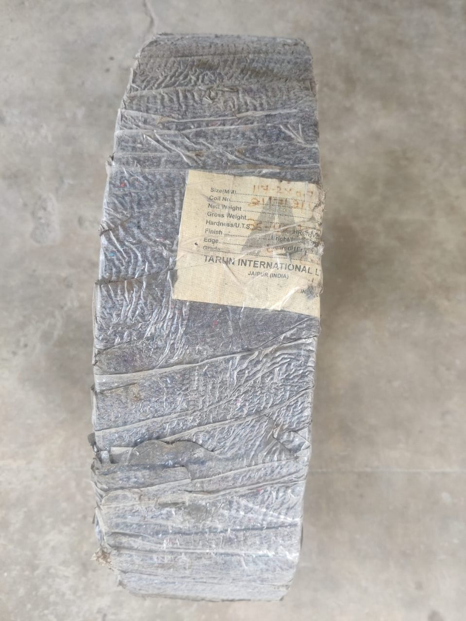HARDENED TEMPERED SPRING STEEL COIL