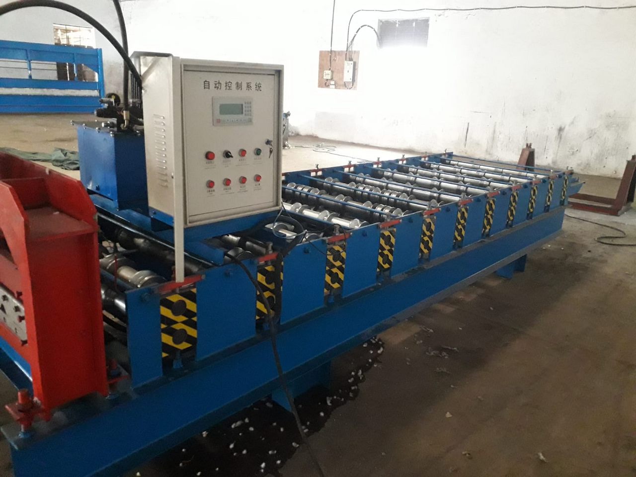 ROLL FORMING MACHINE (ROOFING SHEET MANUFACTURING MACHINE)