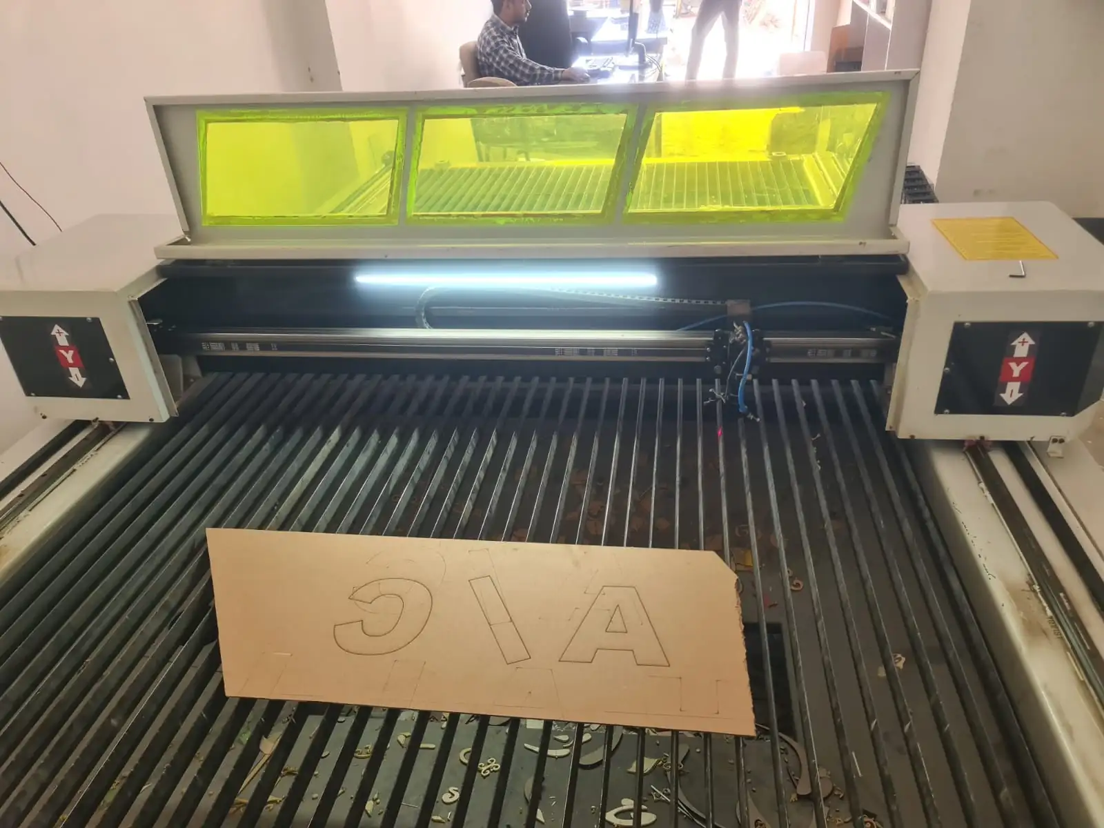 Industrial Fiber Laser Cutting Machine for Metals
