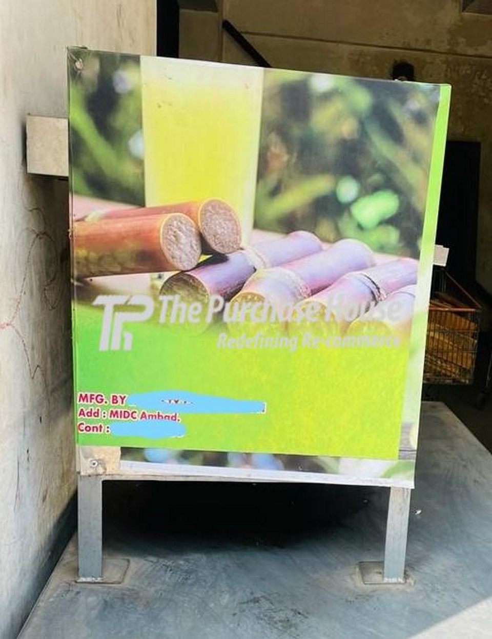 SUGARCANE JUICE MAKING MACHINE