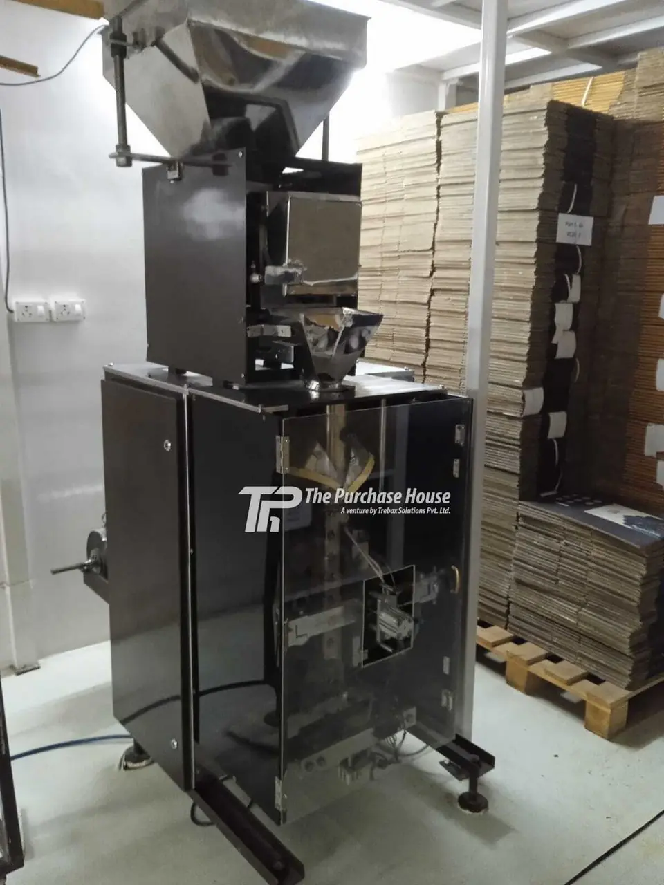 Granola center fill machine setup