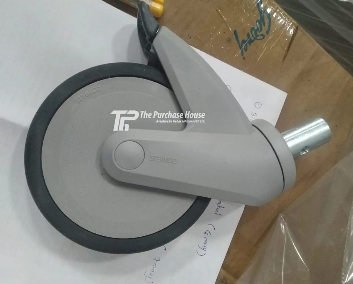 CASTOR SWIVEL WITH BRAKE