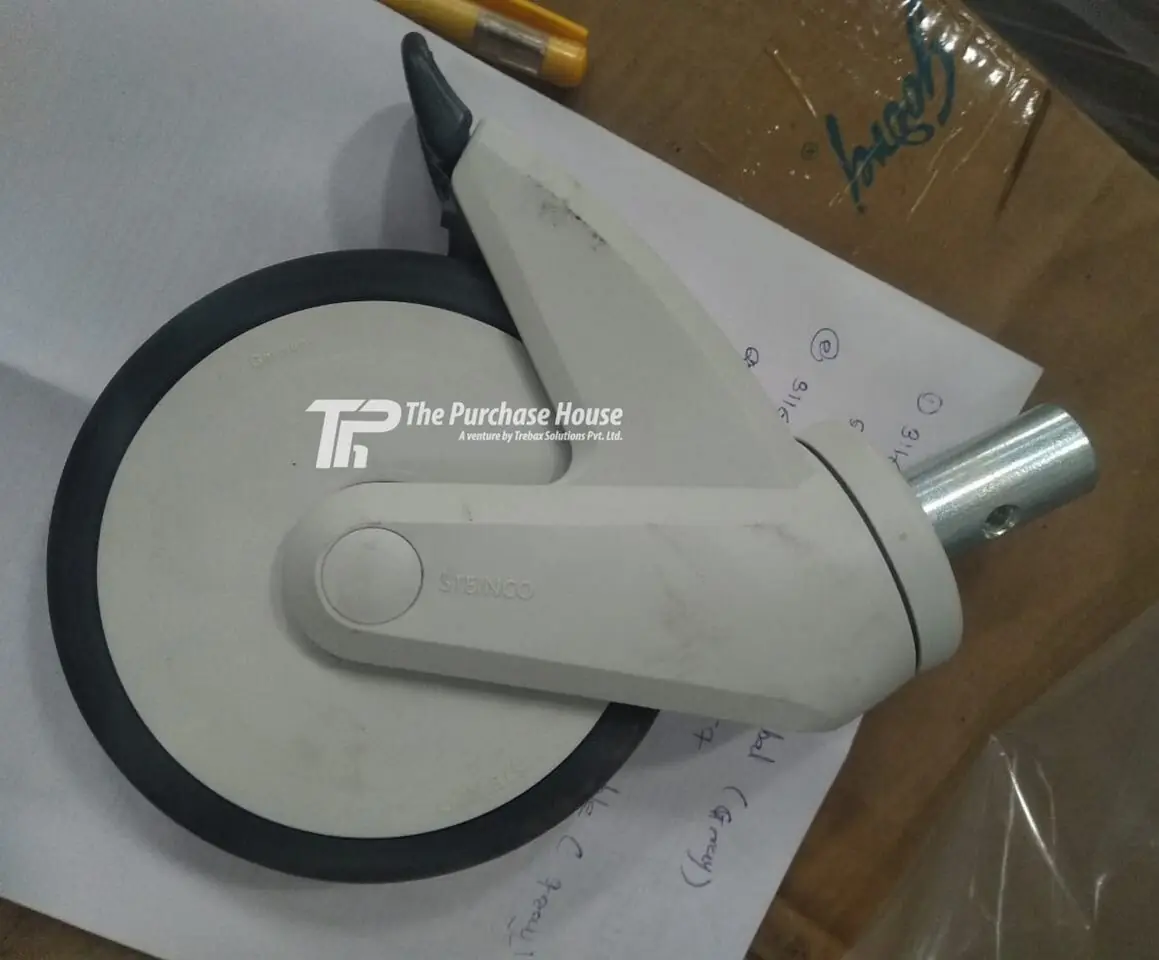 CASTOR SWIVEL WITH BRAKE