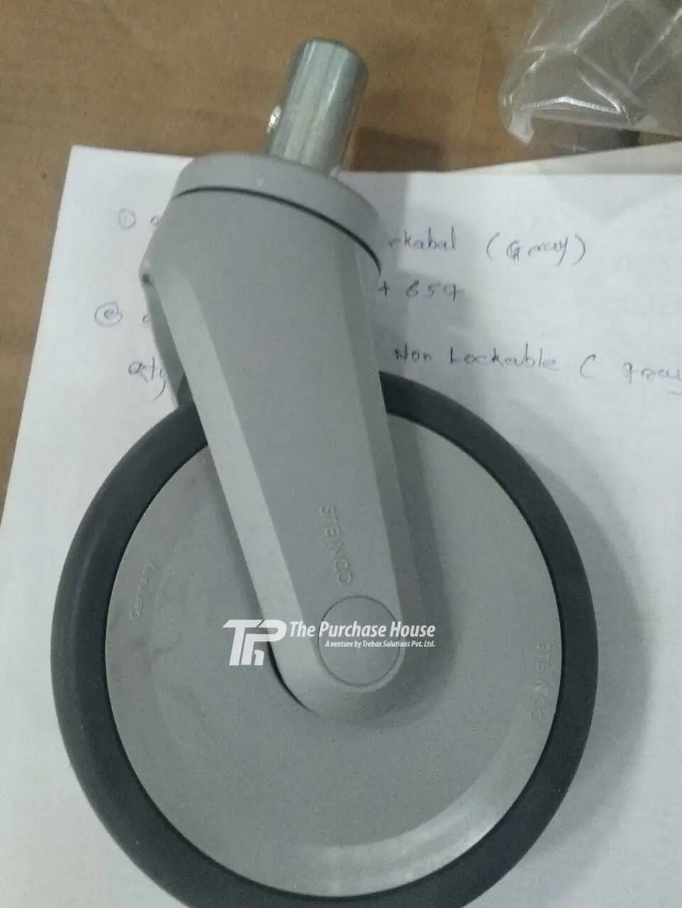 CASTOR SWIVEL WITHOUT NON BRAKE