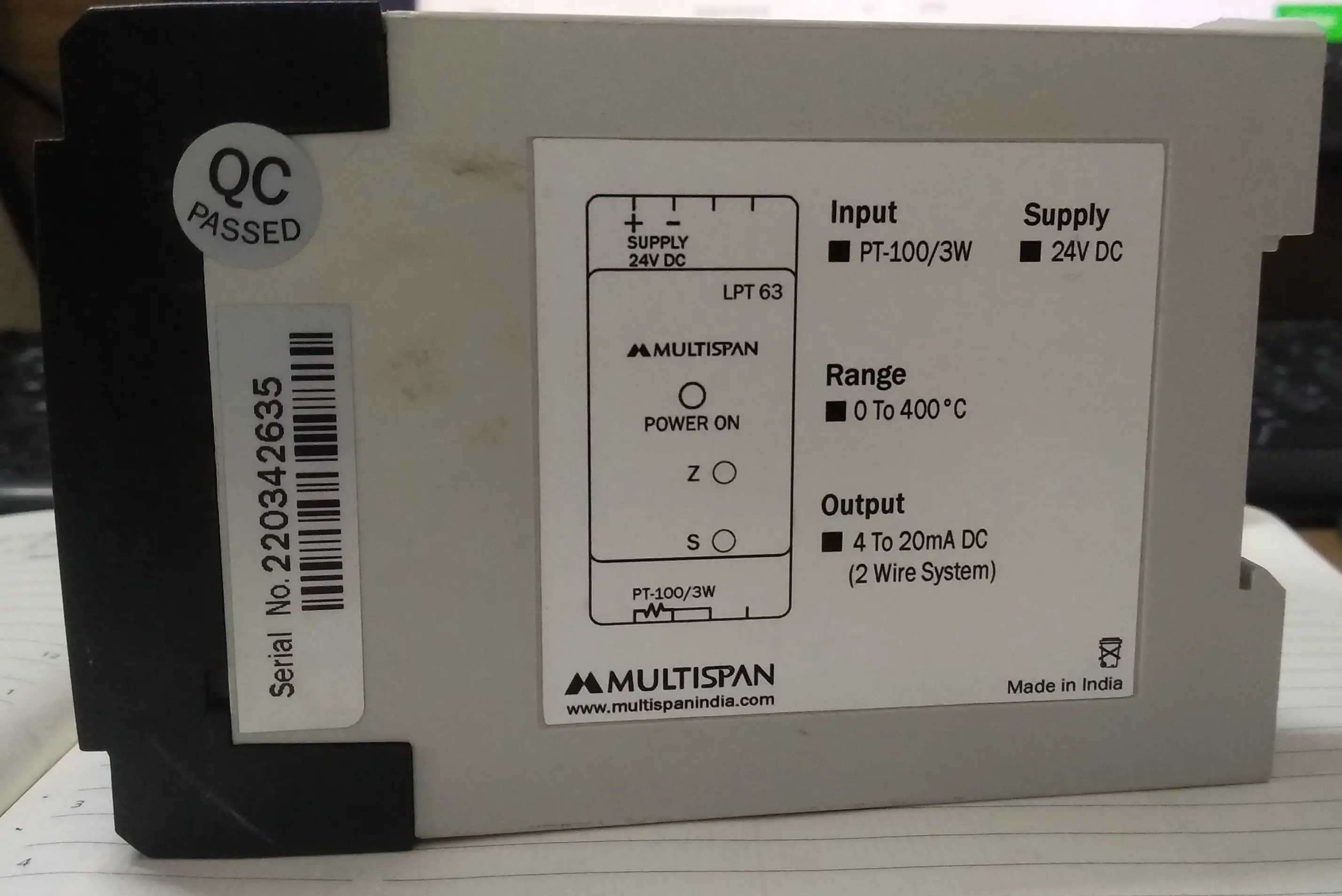 LOOP POWER TRANSMITTER